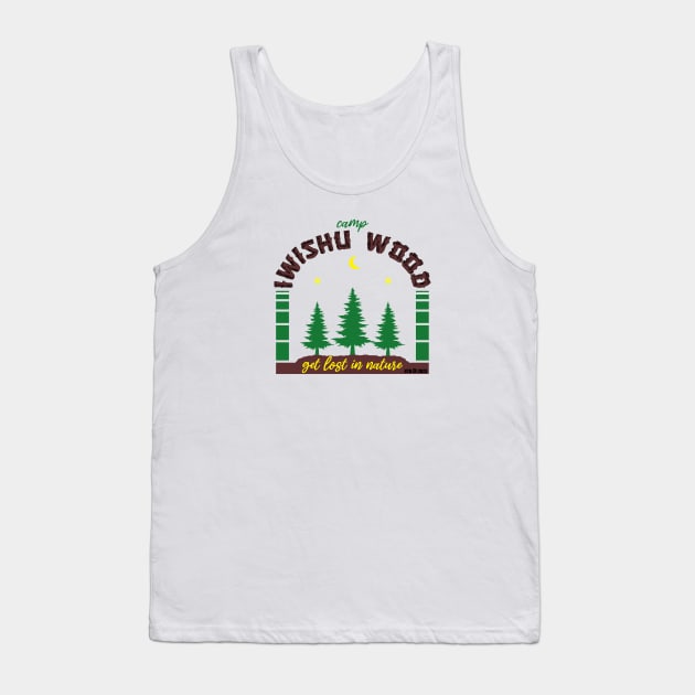 Camp Iwishu Wood Tank Top by Kay Tee Bee for Off Trend